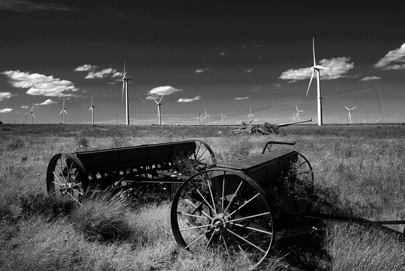 Windmills, Near Bickleton Wa.